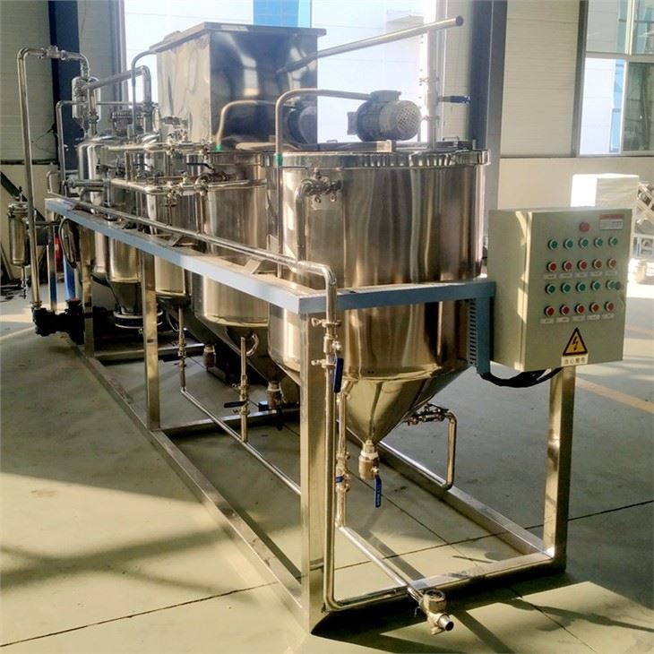 1000kg/day Stainless Steel Edible Oil Refienry Machine 1000kg/day Stainless Steel Edible Oil Refienry Machine